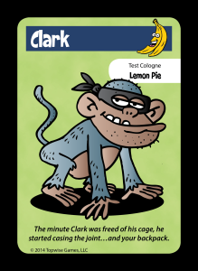 Monkey Card - Clark