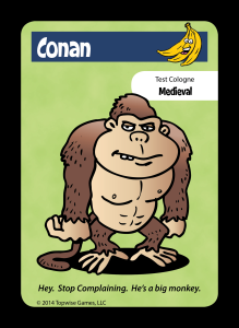 Monkey Card - Conan
