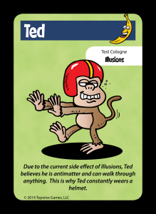 Monkey Card - Ted